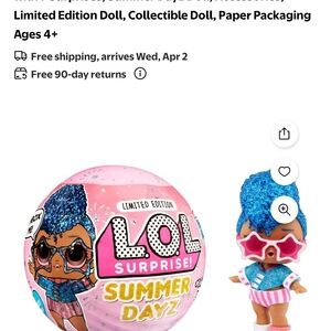 L.O.L. Surprise! Summer Dayz Doll with Blue Hair